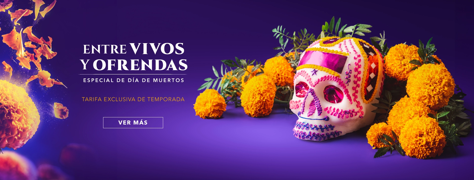 Oferta especial Día de Muertos | Vive una experiencia única en Marival Distinct