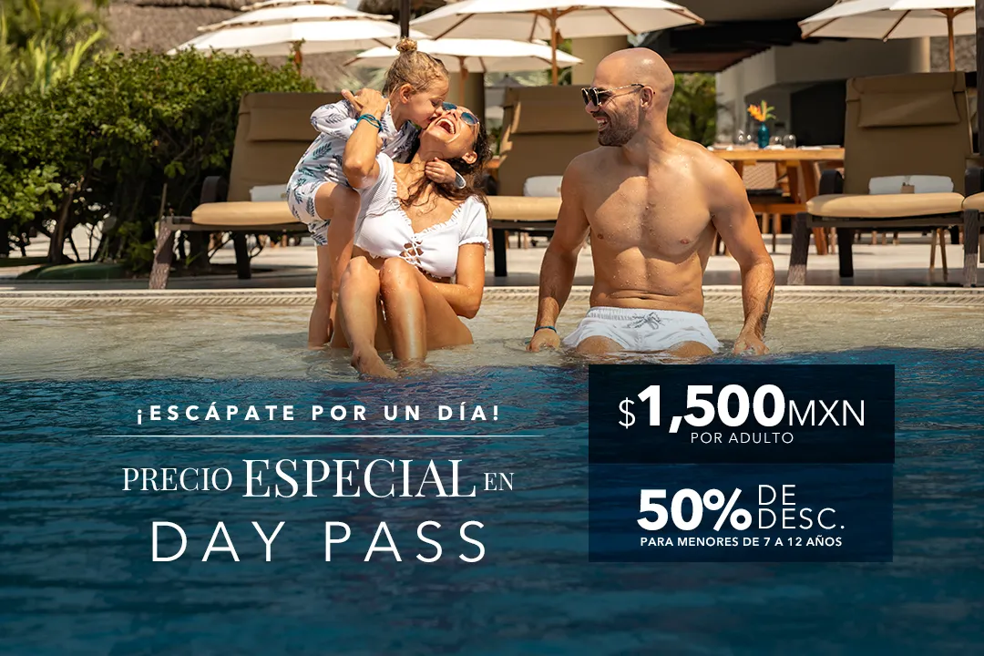 Day pass Mozzamare Beach club Nuevo vallarta